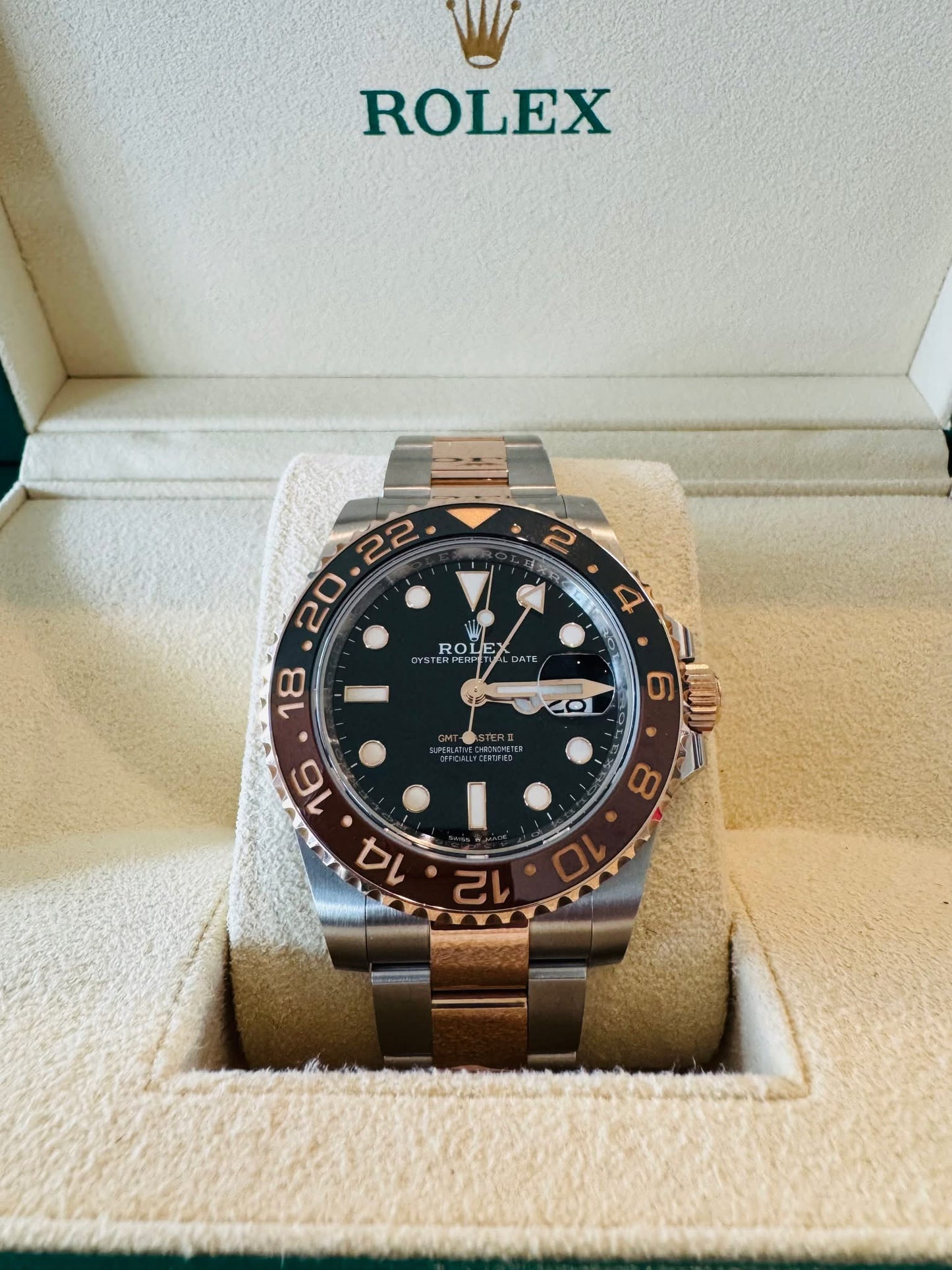 2022 Rolex Gmt Master II 126711CHNR aka Rootbeer